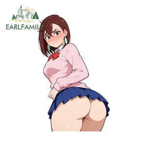 EARLFAMILY 5.1" Alluring Ayase Momo Ecchi Butt Waifu Car Decals Anime Stickers - Picture 1 of 8