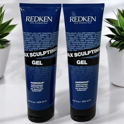 Redken Max Sculpting Gel Hardwear Super Strong Hold Shine  8.5 oz, Pack Of 2 - Image 1 of 4