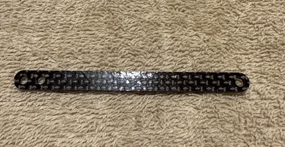 42389 Tamiya TRF104 Chassis Front Stiffener - Carbon Fiber - 13404165 - Image 1 of 1