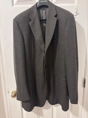 Chaqueta Blazer Giorgio Armani Etiqueta Negra Lana 4 Botones IT 50 / US 40 Foto 1 de 4