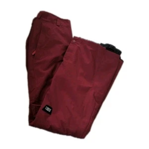 O'Neill Ski Pants Women's Medium 30"(26")x31" Like New Deep Red Snowboard Winter - Bild 1 von 16