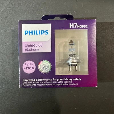 Philips H7NGPS2 Juego de 2 bombillas de faros de conducción totalmente nuevas  Foto 1 de 2