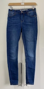 Jeans Denim Co Talla 8 Reino Unido Denim Lavado Oscuro Para Mujer Pierna Ajustada Inteligente Informal - Imagen 1 de 10