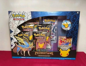 Pokemon Celebrations Zacian Deluxe Pin Box TCG Brandneu & Sealed ZACIAN LV.X - Bild 1 von 7
