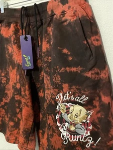 NWT Runtz Worldwide THAT'S ALL RUNTZ Fleece Shorts Men's Size 2XL #36395-TEDY - Picture 1 of 15