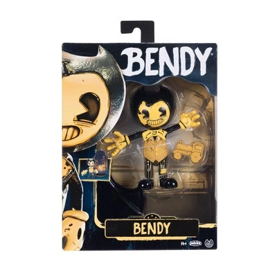 Figura de acción Jakks Bendy & The Ink Machine Bendy with Train (Wave 1) 4 pulgadas Foto 1 de 4