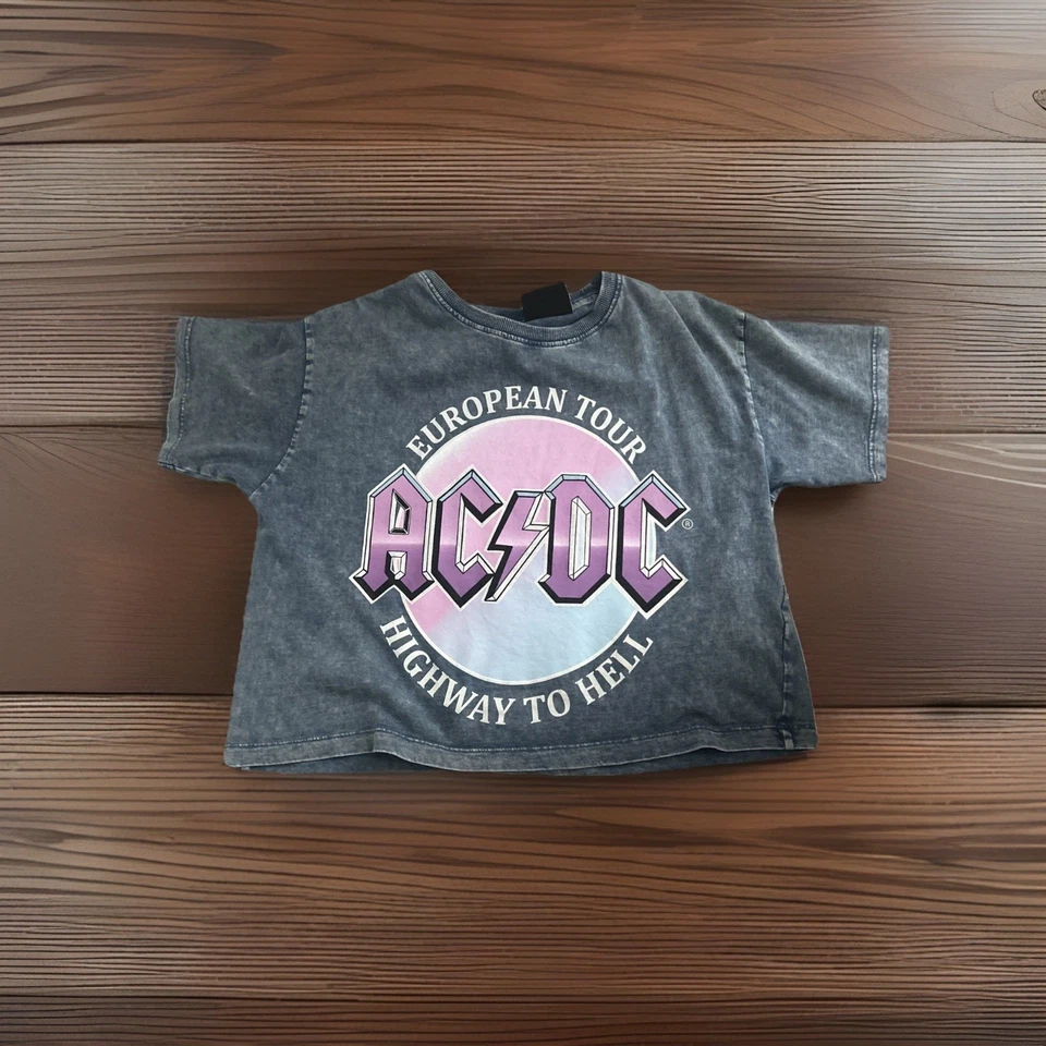 Camiseta Zara Niñas Talla 13/14 Azul Usada Excelente Estado 100% Algodón Foto 1 de 4