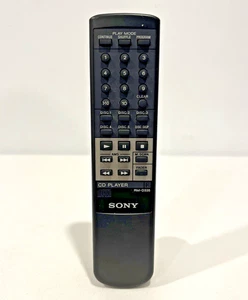 SONY RM-D335 ORIGINAL BLACK REMOTE CONTROL FOR 5-DISC CD CHANGER PLAYER MODELS - Picture 1 of 5