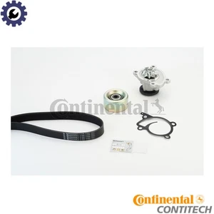 WATER PUMP + VRIBBED BELT SET 7PK1165WP1 FOR NISSAN NOTEMICRAIV HR12DE 1.2L - Picture 1 of 10