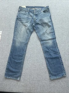 Hollister Men’s Blue Jeans, Boot Cut, Size 36/32 NWT - Picture 1 of 8