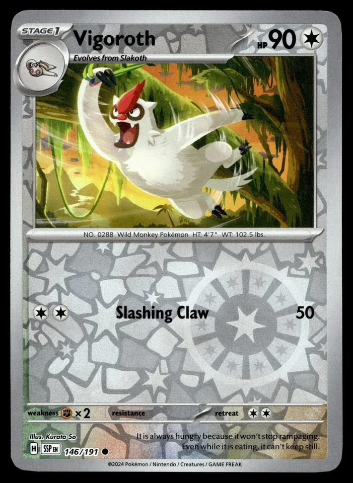 Vigoroth 146/191 SV08: Surging Sparks - Image 1 of 2