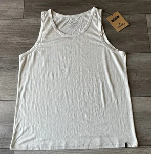 Woolly 100% Merino Wool Track Tank Shirt Men Size Large NEW / Color: Silt - Picture 1 of 5