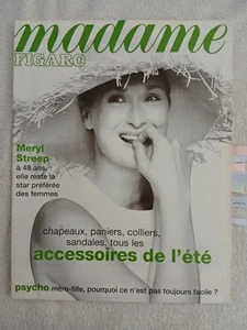 MADAME FIGARO Nr. 16737 6.6.1998 Meryl Streep Mode Frederic Dard Rothschild Deko - Bild 1 von 12