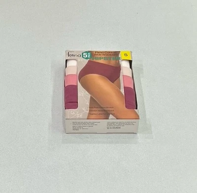 Felina Women's 5-Pack Pima Cotton Wide Waistband Hipster, Multicolor, Size S - Image 1 of 4