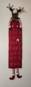 Pottery Barn Kids Christmas Reindeer Advent Calander  4'5" Long - Picture 1 of 3