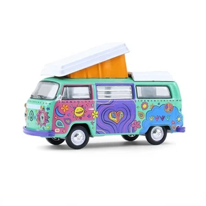 1/64 1973 Volkswagen Type 2 Westfalia Campmobile Music Festival Van 36120-C - Picture 1 of 6