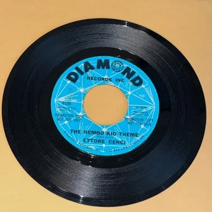 Ettore Cenci Keystone Kop Nembo Kid Theme 45 rpm Diamond Record Vintage Vinyl 7" - Picture 1 of 2