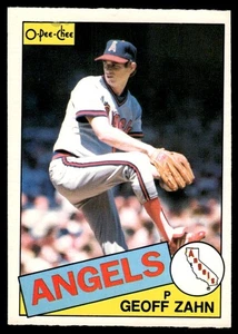 1985 O-Pee-Chee VTG OPC Baseball Geoff Zahn California Angels #140 - Picture 1 of 2