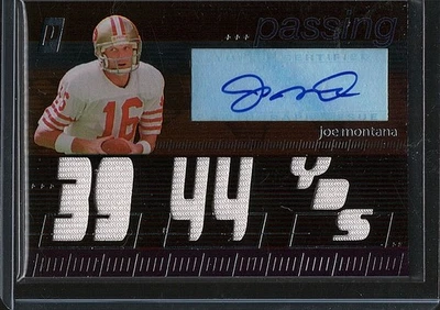2007 Paradigm Career Highs Joe Montana Triple Relic Auto 46/99 #TPCHP-JM - Image 1 of 2
