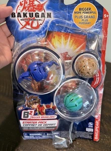 Bakugan Battle Brawlers B2 Bigger Brawlers Starter Pack 2008 spin master - Imagen 1 de 11