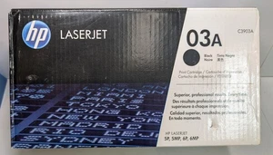 HP C3903A 03A Original Tonerkassette Neu VERSIEGELTE VERPACKUNG - Bild 1 von 6