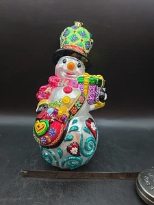 Ornamento Christopher Radko firmato 2006. Frosty Friends - Foto 1 di 6