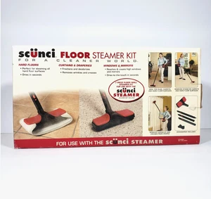 Kit de vapor de piso Scunci Kit de vapor de piso/pared de 7 piezas Caja abierta-NUEVO - Imagen 1 de 4