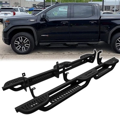 VIjay Running Boards For2019-2025 GMC Sierra 2500/3500 HD Extended Cab Nerf Bars Foto 1 de 4
