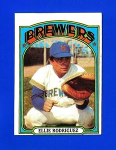 1972 Topps Baseball Set Break #421 Ellie Rodriguez EXMT + Milwaukee Brewers (SB1) - Bild 1 von 2