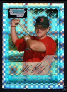 ANDREW PINCKNEY 2006 BOWMAN CHROME RC XFRACTOR /250 $15
