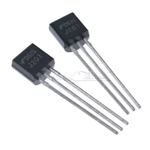 10Stks J201 Transistor JFET N-Channel TO-92 50mA 40V New - Bild 1 von 7