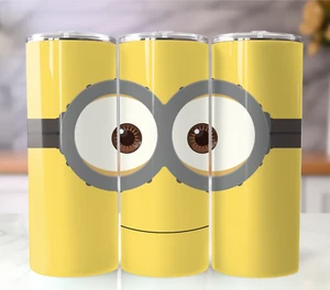 20oz Stainless Steel Tumbler Insulated Travel Mug Minions Theme - Picture 1 of 8
