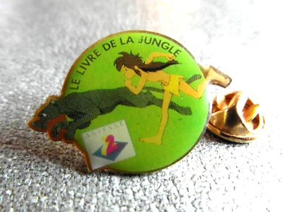 RARE PINS PIN'S - MOWGLI LE LIVRE DE LA JUNGLE 3 - ANTENNE 2 - DISNEY - VINTAGE