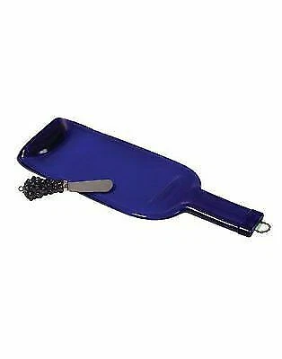 Wild Eye Designs Cobalt Blue Bottle Serving Platter