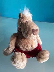 "NICI" peluche Orso "Rudolfo Valentino", 2002, colore marrone chiaro, h.22 cm. - Imagen 1 de 12