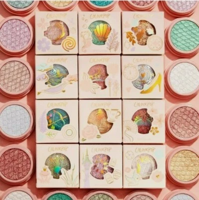 ColourPop Disney Eyeshadow Set 12 Ultimate Princess Collection Lot IN BOXES - Image 1 of 4