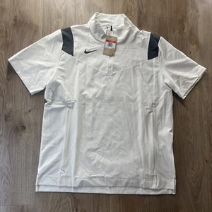 Nike Football Coach Performance Short Sleeve Jacket Mens Sz S-L DJ5113-105 ($80) - Picture 1 of 8