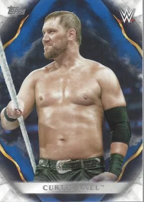2019 Topps WWE Undisputed Blue #21 Curtis Axel /25 - NM-MT - Image 1 of 2