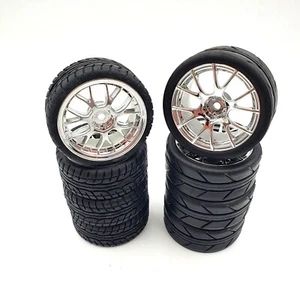 Llantas y neumáticos de coche de radiocontrol 1/10 BBS/Rota/trabajo emoción aleación estilo Tamiya y FTX - Imagen 1 de 12