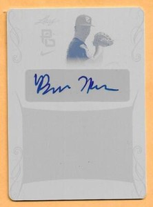 BEN HARRIS #1/1 AUTO 2017 LEAF PERFECT GAME PRINT PLATE AUTOGRAPH LA DODGERS