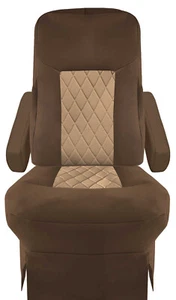 Fundas de asiento de algodón para autocaravana autocaravana cámper con puntada de diamante para Jayco Precept 14-15 - Imagen 1 de 22