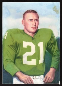 Obra de arte original 1958 Topps Football #4 Bill Barnes Eagles AA211 - Imagen 1 de 2