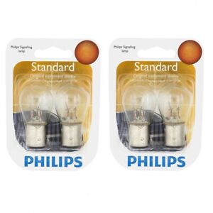2 pc Philips Front Side Marker Light Bulbs for Ford Fiesta Ikon Transit wr