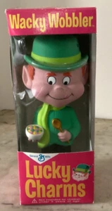 Funko Wacky Wobbler General Mills Lucky Charms Leprechaun Bobblehead - Picture 1 of 9