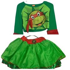 TMNT Raphael Tutu Skirt Shirt Teenage Mutant Ninja Turtles Juniors Costume