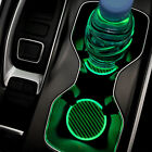 2Pcs Car Cup Holder Mat Cup Pad Drinks Coaster Luminous Car Accessories Trim .