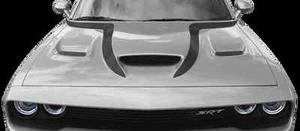 Power Bulge Spears Vinyl Graphics Decals for Challenger Hellcat/392 2015 & Up - Bild 1 von 1