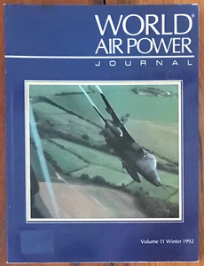 "WORLD AIR POWER JOURNAL, VOLUME 11" 1992 1ST PB ED VG+ JAGUAR, BADGER, USMC - Imagen 1 de 1