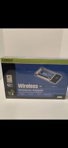 Linksys Wireless B Notebook Adapter WPC11 v.4 802.11b 11Mbps 2.4GHz New Sealed - Picture 1 of 5