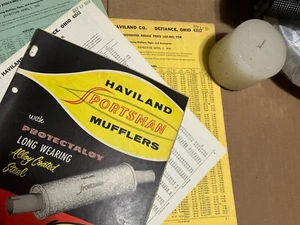 Cool Read!!!! HAVILARD PORTSMAN MUFFLERS THE ORIGINAL FIBERGLASS MUFFLER INFO - Foto 1 di 5